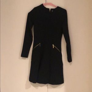NEVER WORN black long sleeve Michael Kors dress